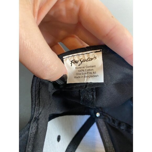 Snap-On Tools Hat Cap Black Denim Jean Material Adjustable - Picture 8 of 9